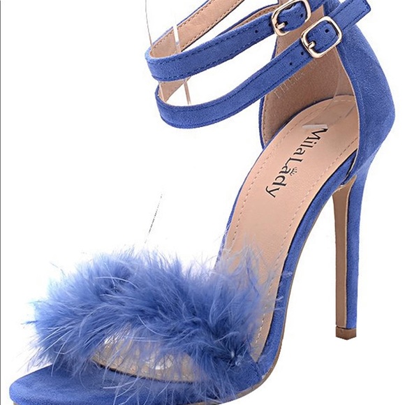 Pointed Toe Lace up Strappy Ankle Heels - Picture 2 of 2